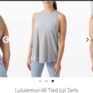 Lululemon All Tied Up Tank